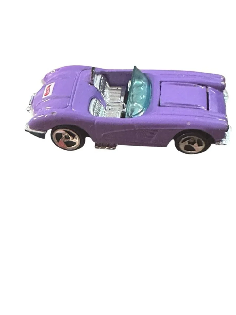HOT WHEELS 1994 '58 Corvette Light purple Die Cast Vintage 1:64